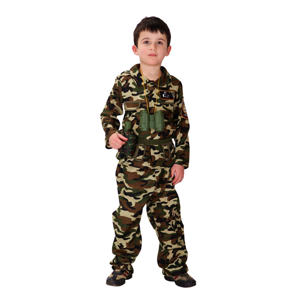 Disfraz Soldado Militar Fuerzas Especiales Infantil image number 0.0