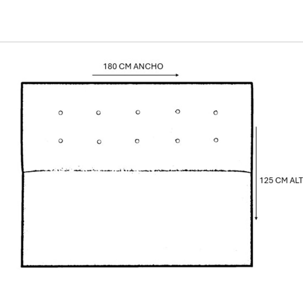 Respaldo Berna Alto King image number 2.0
