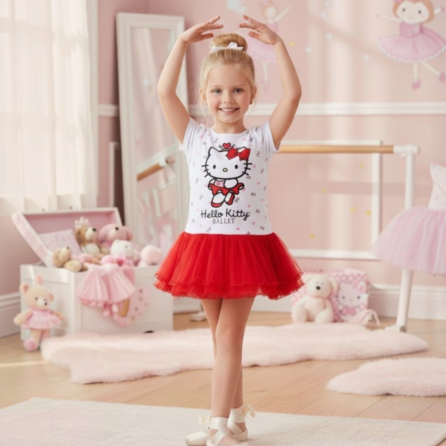 Vestido Ni&ntilde;a Hello Kitty image number 1.0