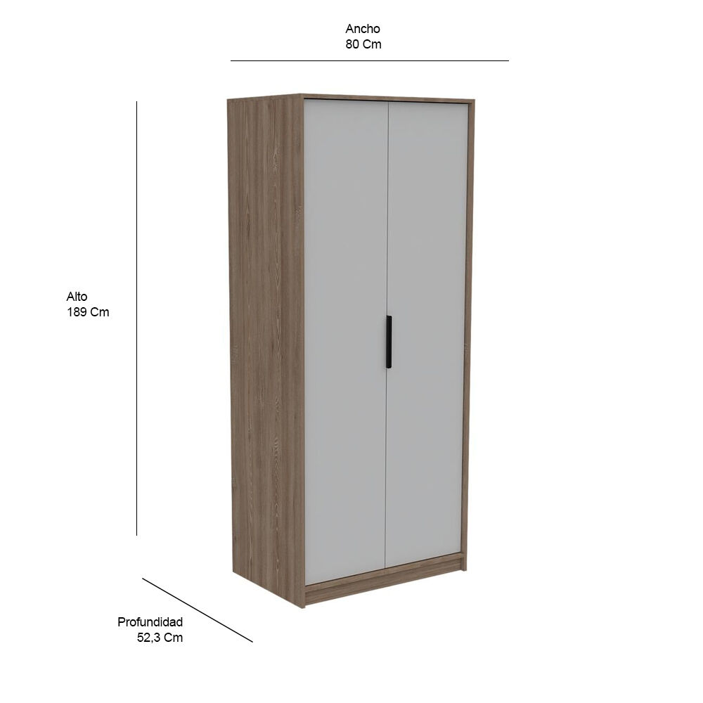 Clóset Casaideal Kaia / 2 Puertas image number 1.0