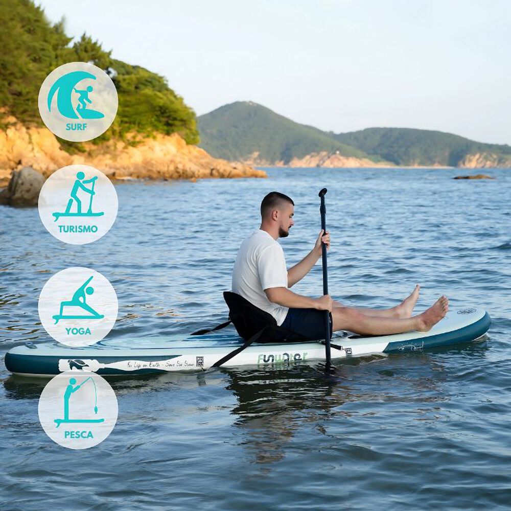 Tabla Sup Inflable Multiuso Con Remo Stand-up Paddle image number 6.0