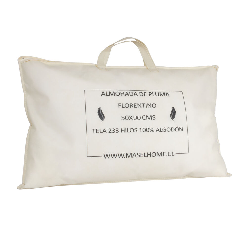 Almohada Pluma 50x90 Masel Florentino image number 0.0
