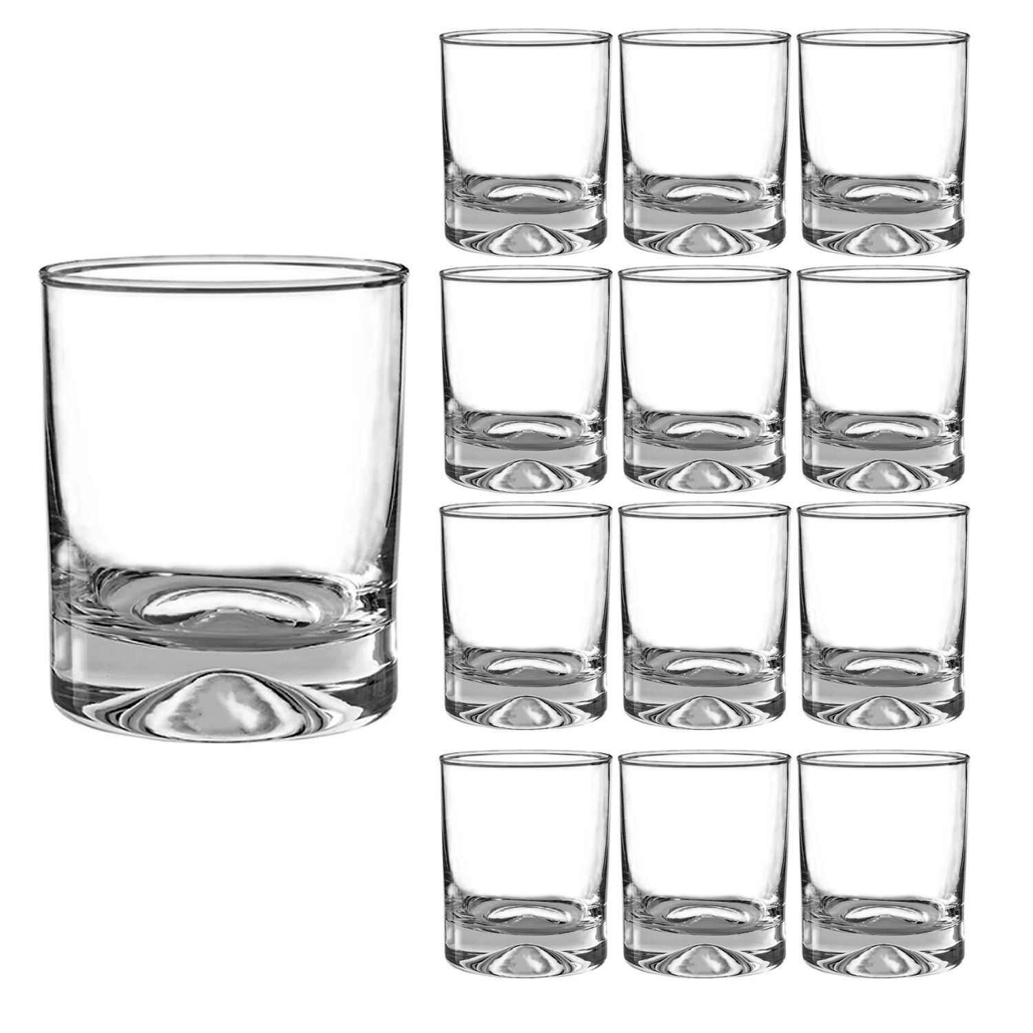 Set 12 Vasos Bajos Manhatan Jugo Whisky Bebidas 340ml image number 0.0