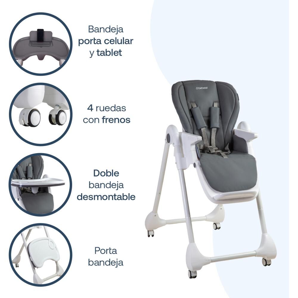 Silla De Comer Bebesit Bb32001050g image number 5.0