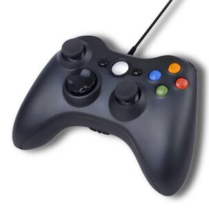 Joystick Usb Para Xbox 360 & Pc Wired Edition X-360 Black