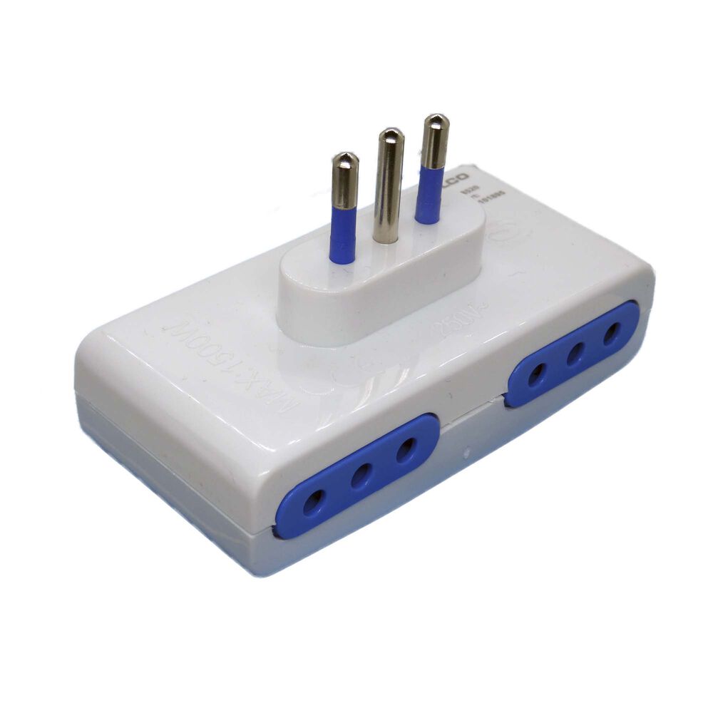 Enchufe Plano 4 Tomas 1500w Philco - Sello Sec image number 0.0