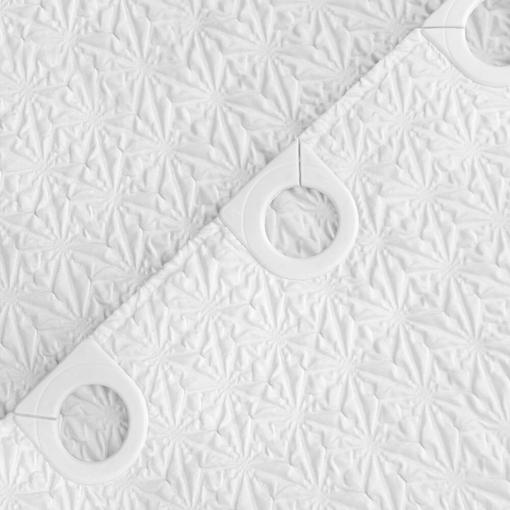 Cortina De Ba&ntilde;o Nautica Home 180x180cm Dise&ntilde;o 3d Copos image number 2.0