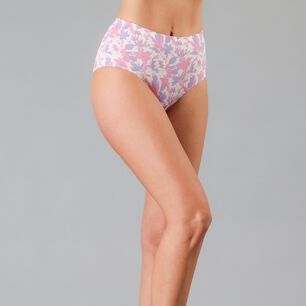 Pack 2x Calzon Maxi Bonded Flores Mujer 25368-171