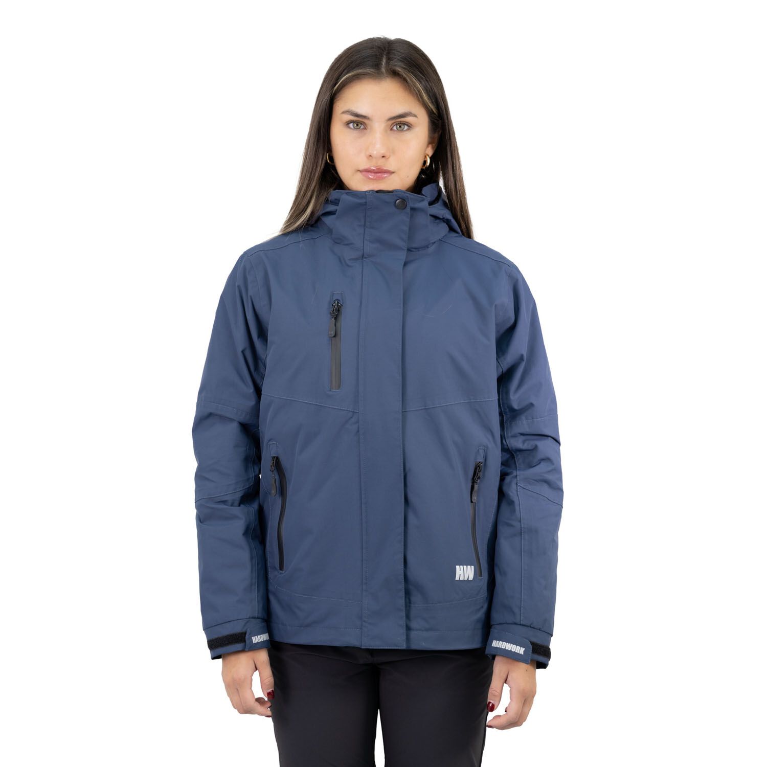 Parka Desmontable Hw Reno 3 En 1 Deep Blue Mujer image number 0.0