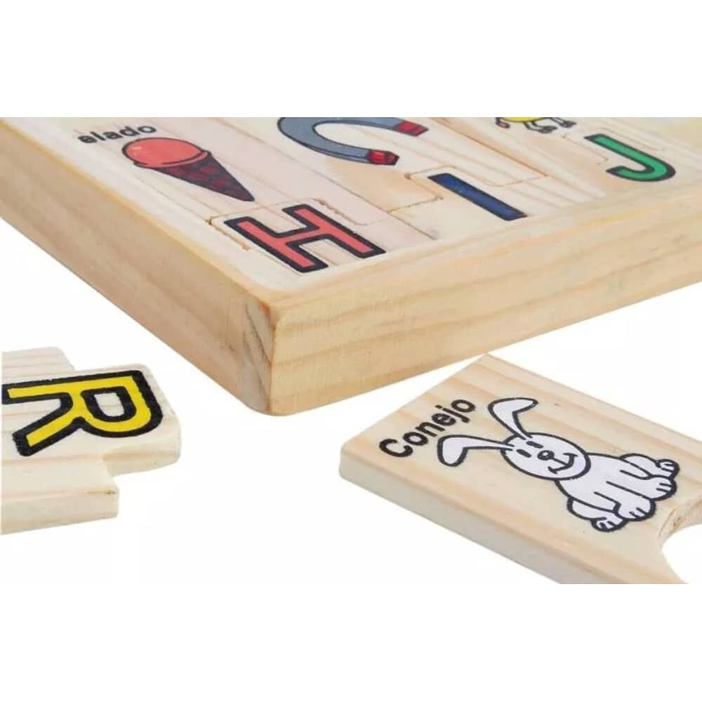 Rompecabezas Asociaciando Letras Con Palabras Abecedario image number 1.0