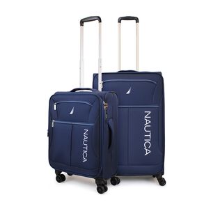Pack 2 Maletas De Tela S+m Nautica Valencia 10k Y 20k Azul