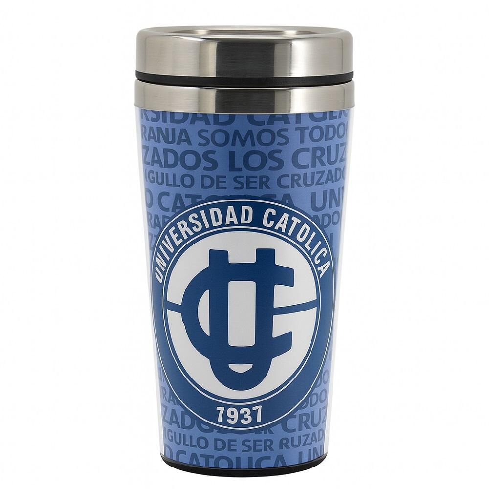 Mug T&eacute;rmico Universidad Cat&oacute;lica Cruzados 500ml image number 0.0
