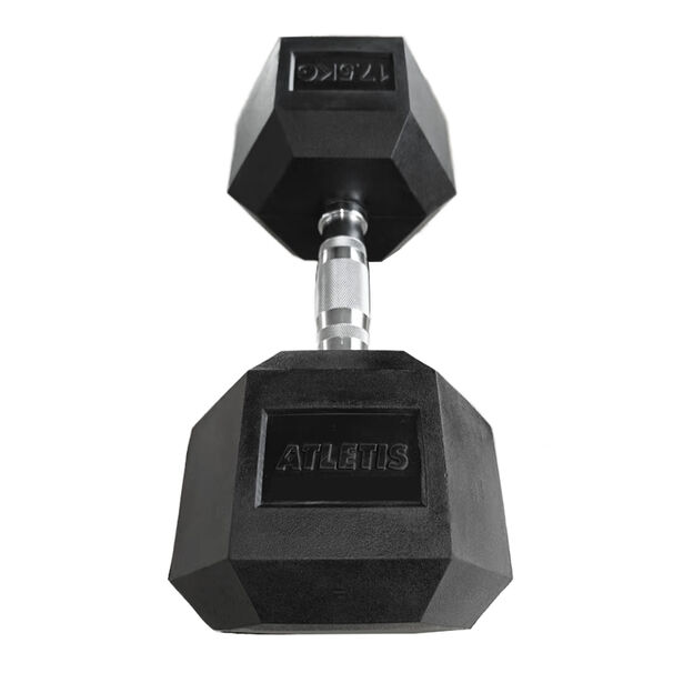 Mancuerna Hexagonal 17.5 Kg Negro