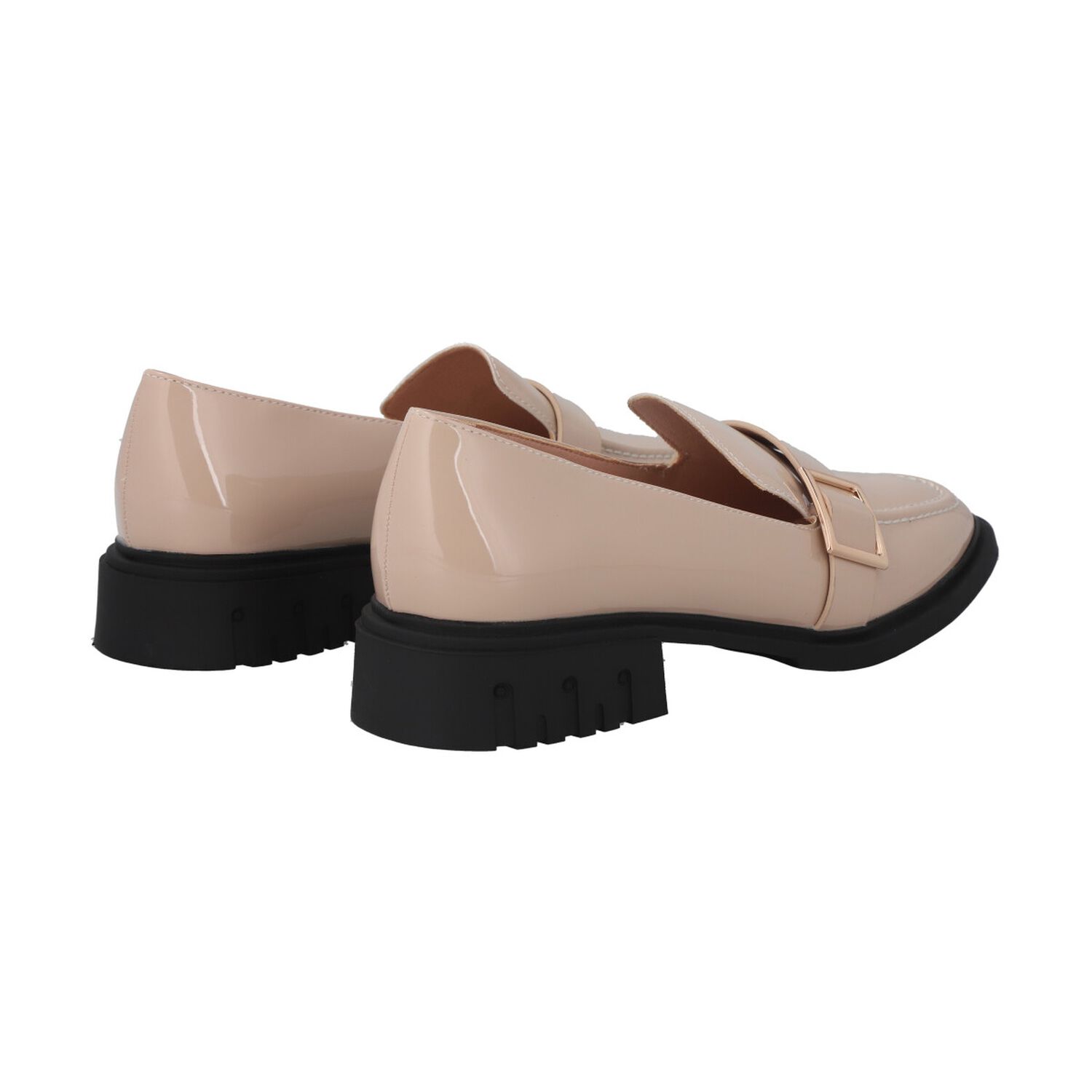 Mocasin Mujer Beige Comfy Police image number 3.0