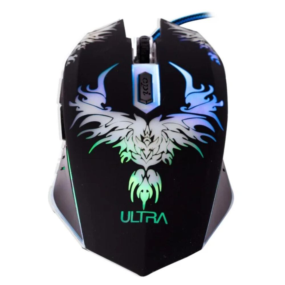 Mouse Gamer Alambrico Usb Ergonomico 2400dpi Rgb X8 image number 0.0