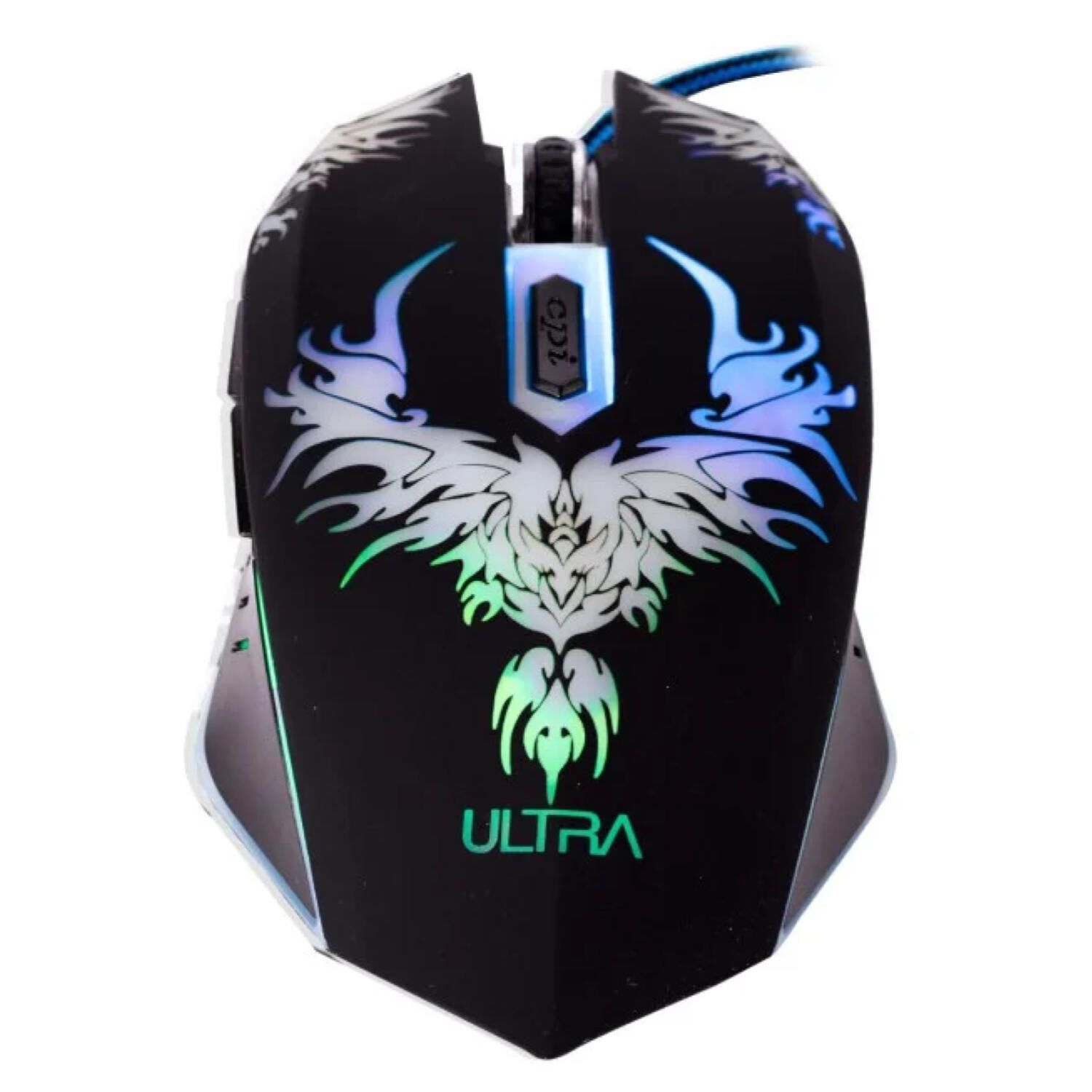 Mouse Gamer Alambrico Usb Ergonomico 2400dpi Rgb X8 image number 0.0