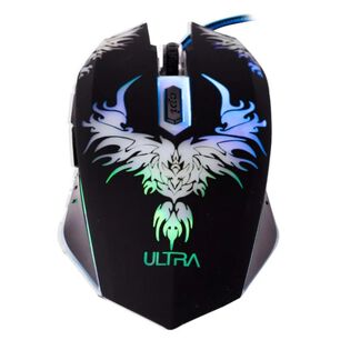 Mouse Gamer Alambrico Usb Ergonomico 2400dpi Rgb X8