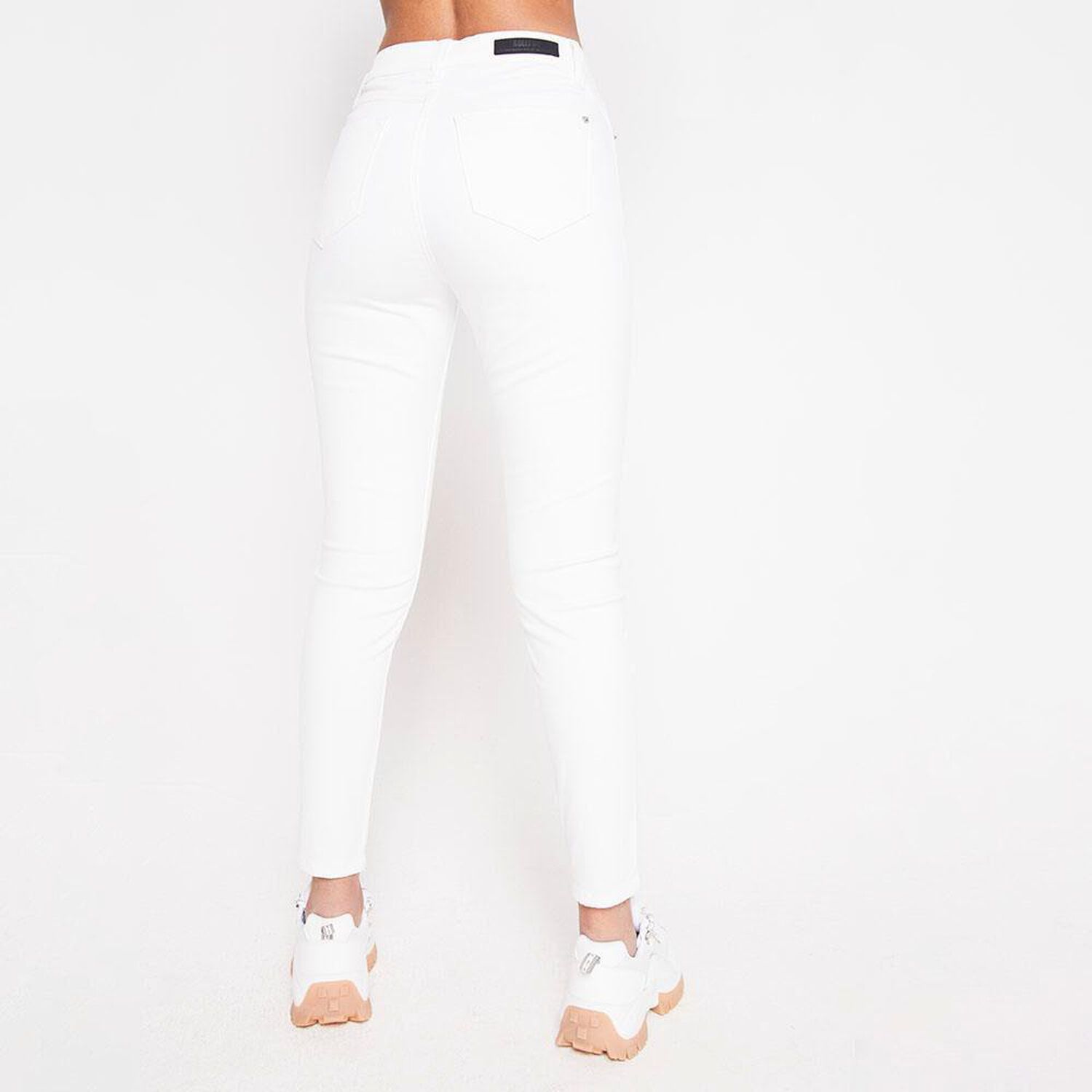 Jeans Tiro Alto Skinny Rolly Go image number 2.0