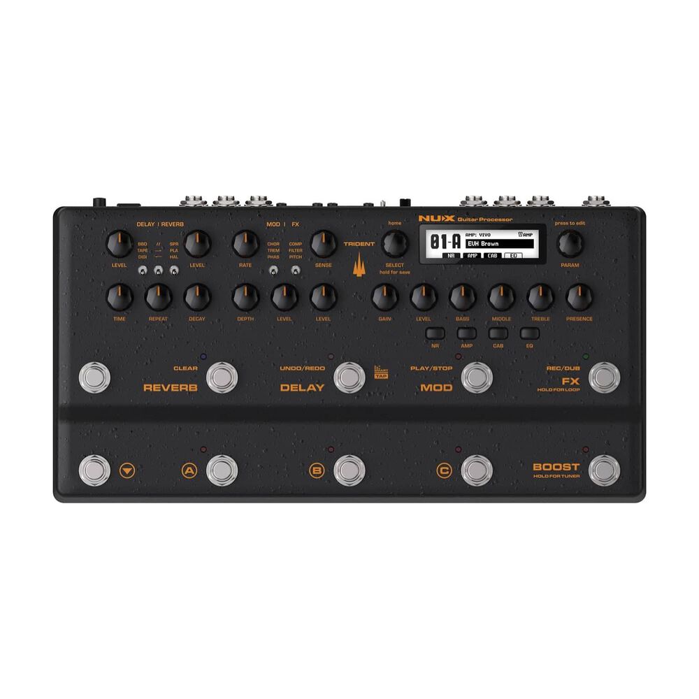 Pedalera Multiefectos Trident Nme-5 Nux image number 0.0