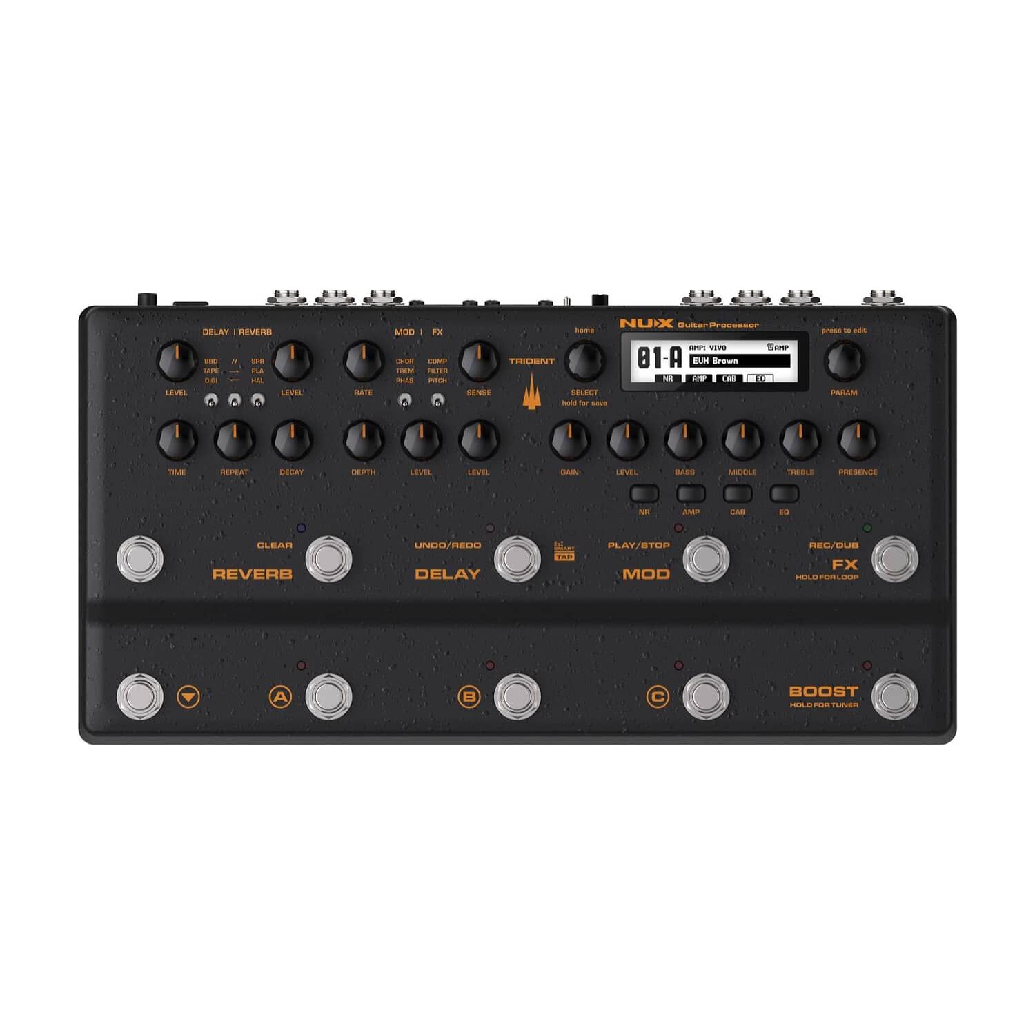 Pedalera Multiefectos Trident Nme-5 Nux image number 0.0