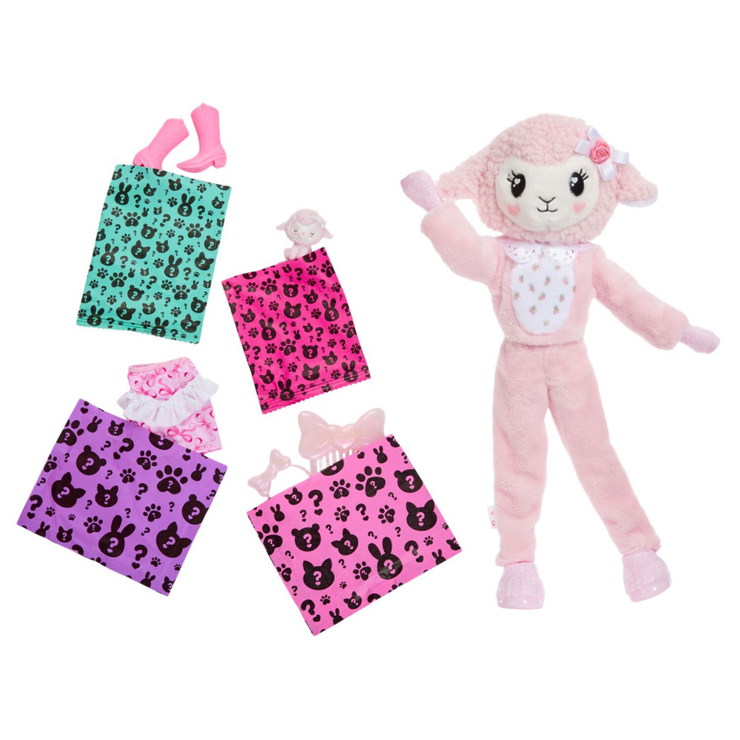 Set Mu&ntilde;eca Barbie Cutie Reveal image number 4.0