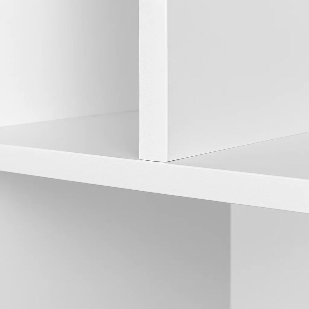 Estanter&iacute;a Moderna Zigzag De 6 Niveles 80x23.5x187.5 - Blanco image number 5.0