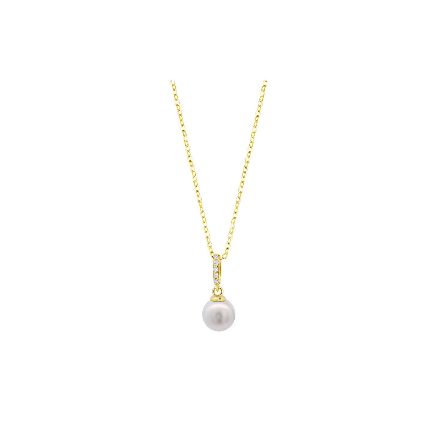 Collar Lp3478-1/2 Lotus Silver Mujer Pearls image number 0.0