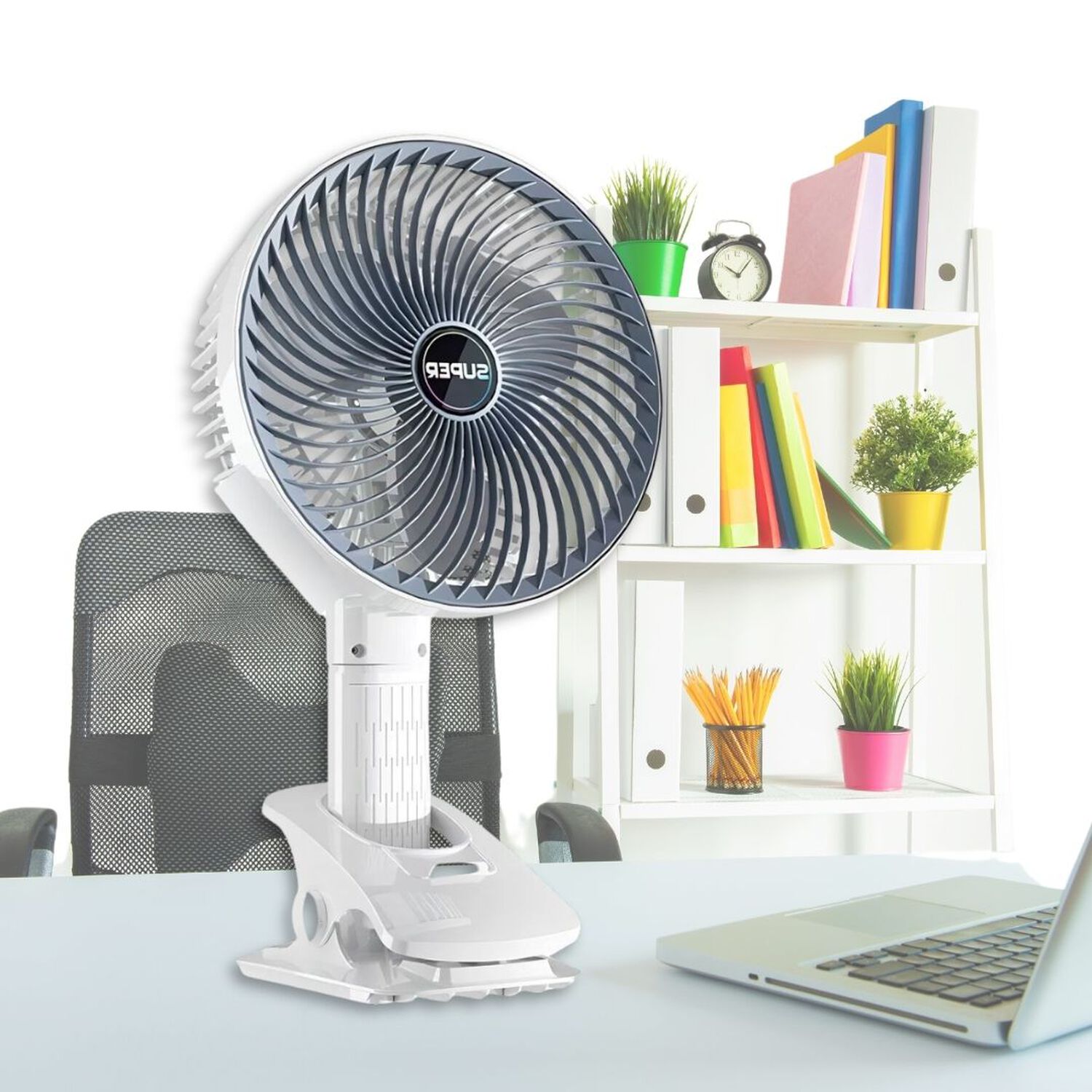 Ventilador De Escritorio Port&aacute;til Recargable 4 Modos De Uso Usb image number 0.0