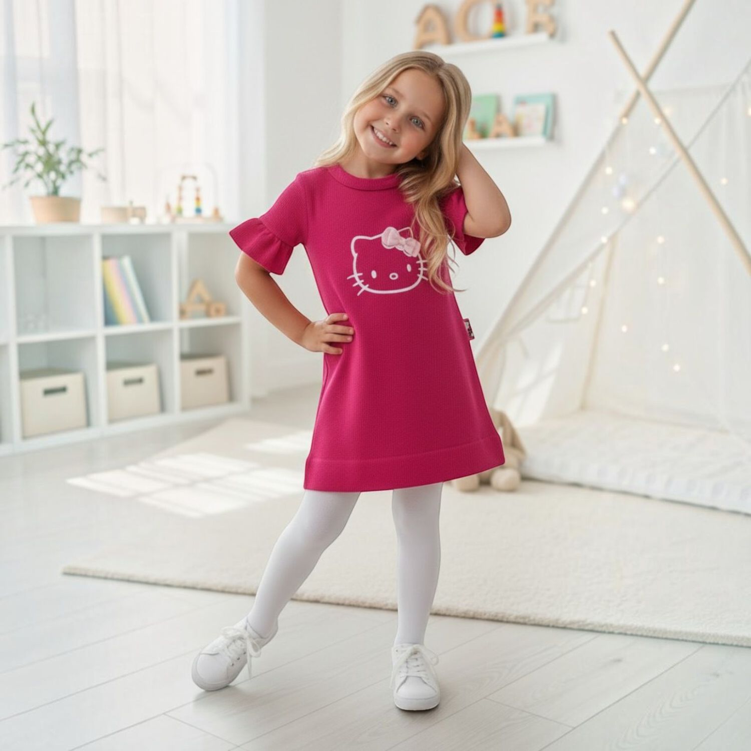 Vestido Ni&ntilde;a Hello Kitty image number 1.0