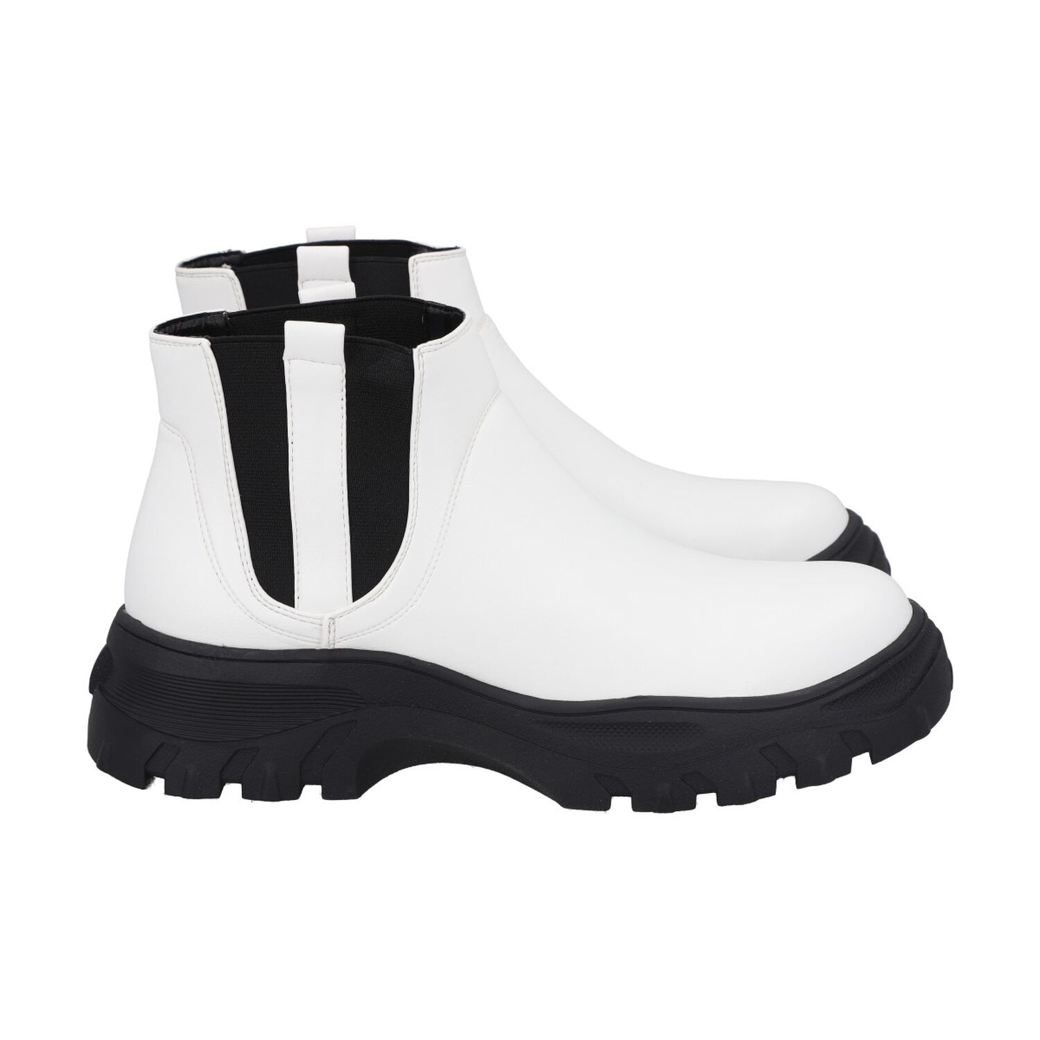 Botin Mujer Blanco Cota Police image number 2.0