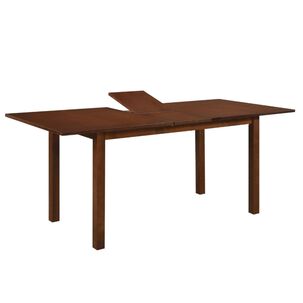 Mesa Comedor 74x180x80 Cm Fm-003o Café Oscuro
