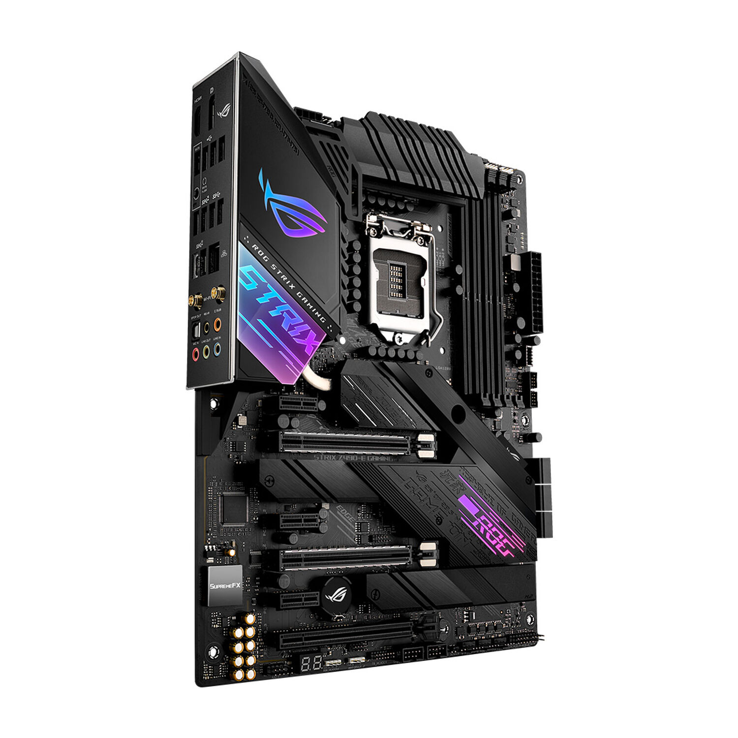 Asus Rog Strix Z490-e Gaming Lga 1200 Atx Placa Madre [caja Da&ntilde;ada] image number 3.0