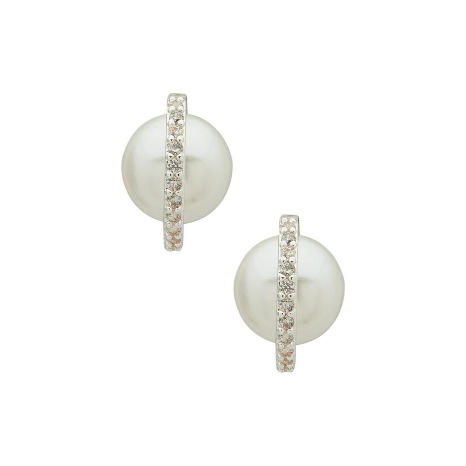 Aros Anne Klein Plateados 01g01109 image number 0.0