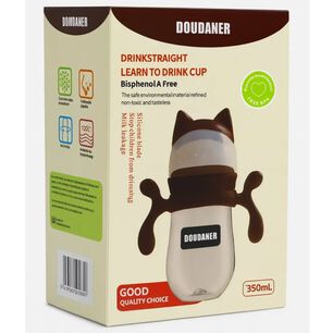 Vaso Entrenador Beb&eacute; Dise&ntilde;o Gatito 350ml Con Asas