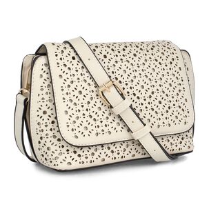 Cartera Mujer Bata Indigo Beige