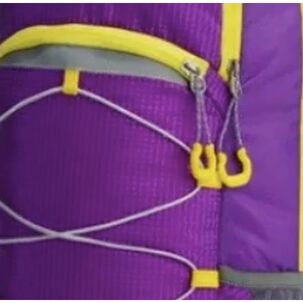 Mochila Hidrataci&oacute;n Outdoor Trekking Running + Bolsa De Agua Morada