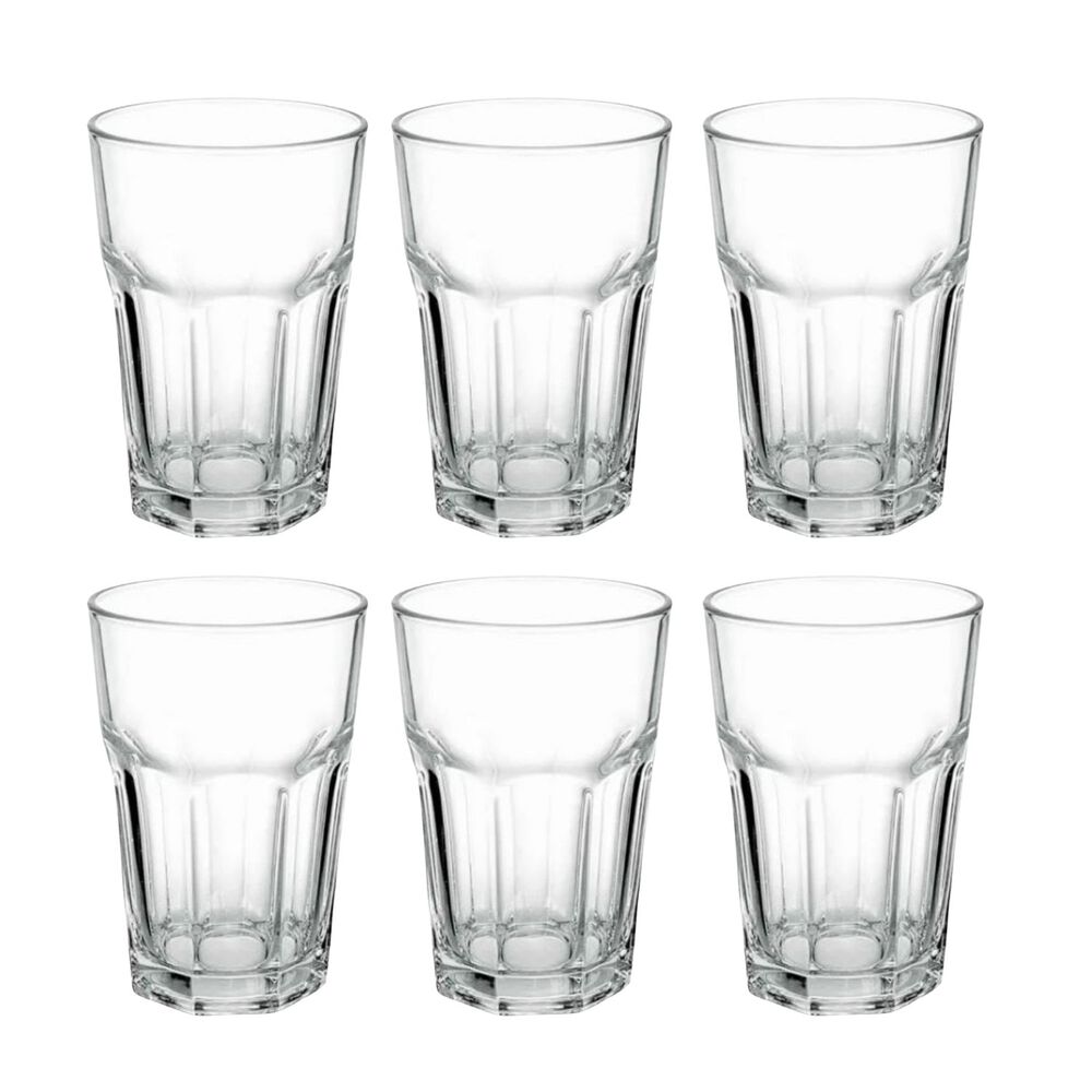 Set 6 Vaso Vidrio Bristol 520ml Nadir Transparente image number 0.0