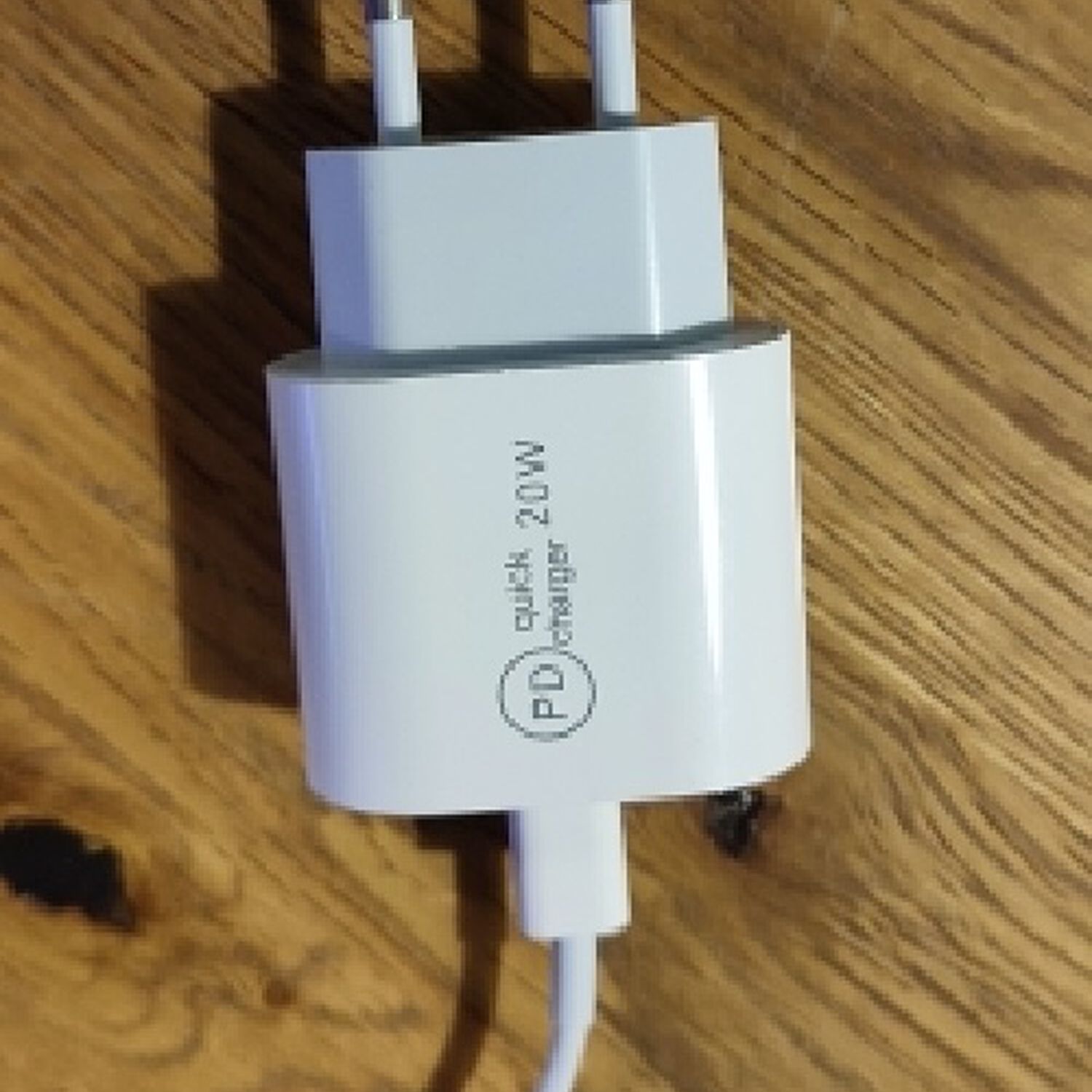 Cargador M&aacute;s Cable Compatible Para Iphone 20 W Pack Cable Lightining A Tipo C + Caja Carga Tipo C image number 5.0