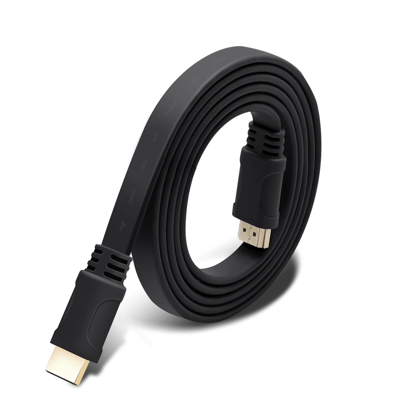 Cable Hdmi Plano De 3 Metros Con Compatibilidad 4k/fhd Ft30 image number 0.0