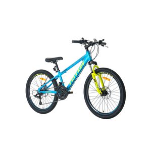 Bicicleta Totem Mtb Aro 24 Modelo Atlantis Azul Camaleon