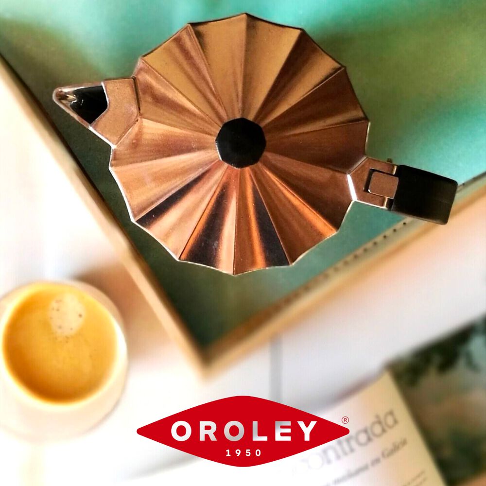 Cafetera Italiana Induccion Petra Orange 9 Tazas Oroley image number 3.0