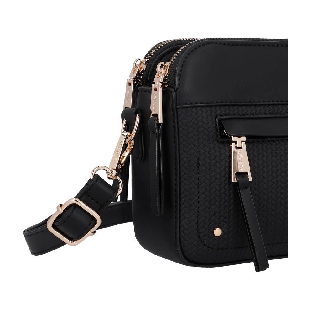 Bandolera Secret Akraness St6 S Negro image number 4.0