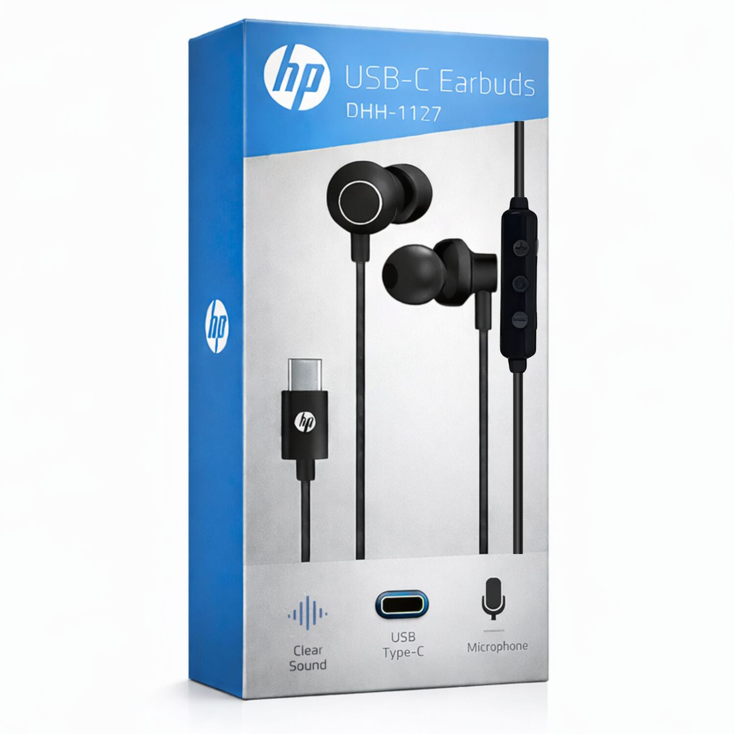 Aud&iacute;fonos Hp Usb-c Con Manos Libre High Bass 1.2m Dhh-1127 image number 0.0