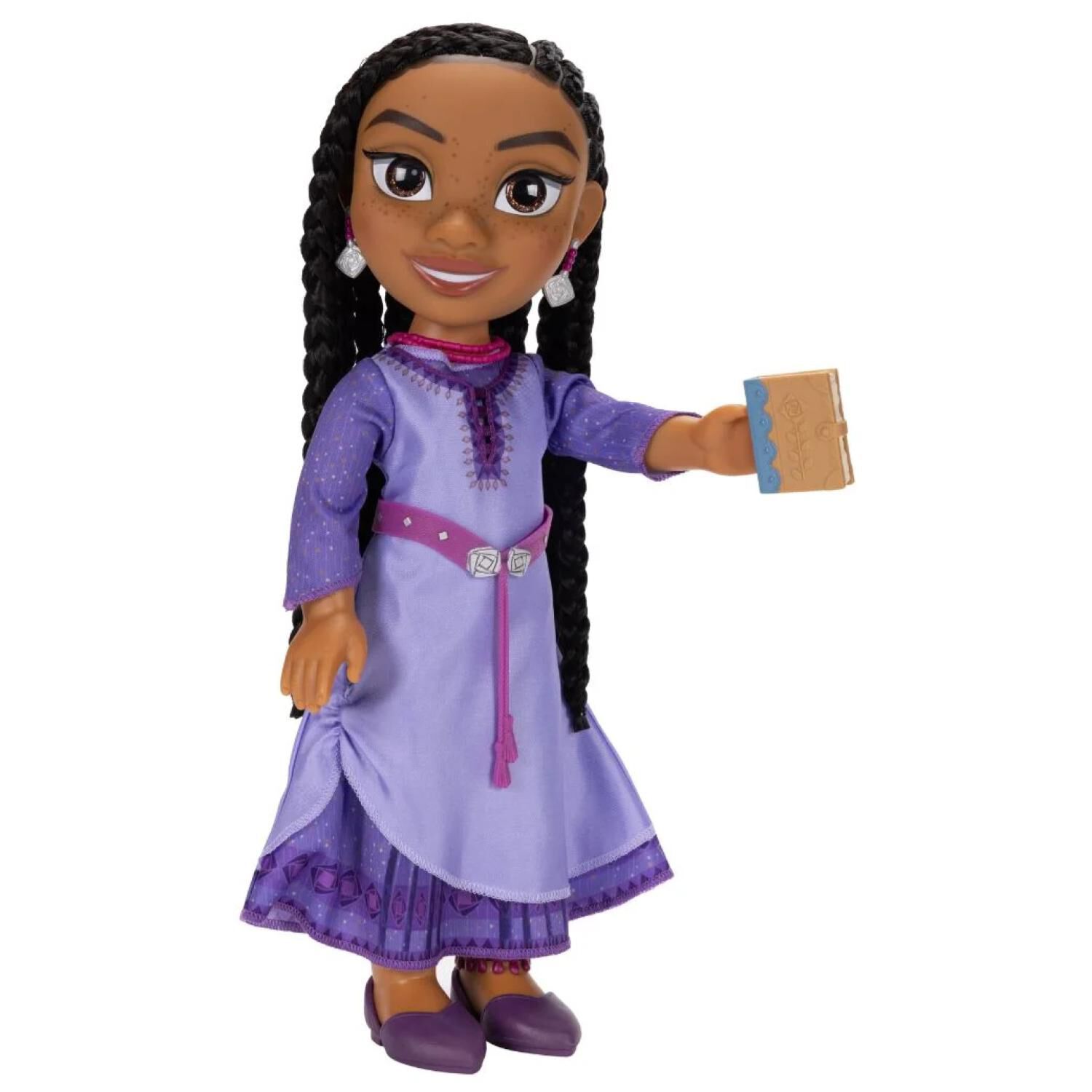 Juguete Mu&ntilde;eca Wish Asha 35cm Moda Purpura Infantil image number 0.0
