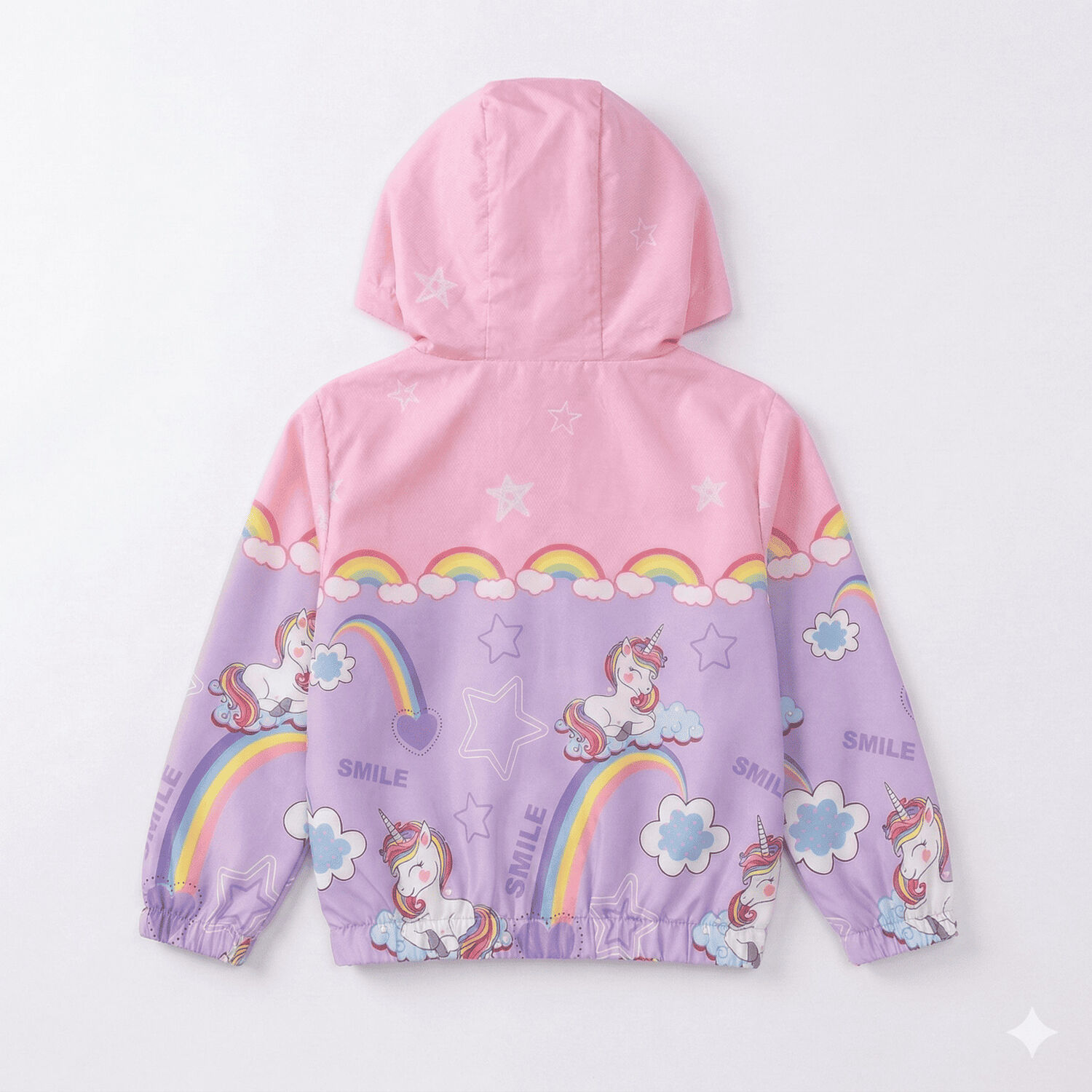 Chaqueta Ni&ntilde;o Impermeable Con Capucha Cortaviento Infantil image number 4.0