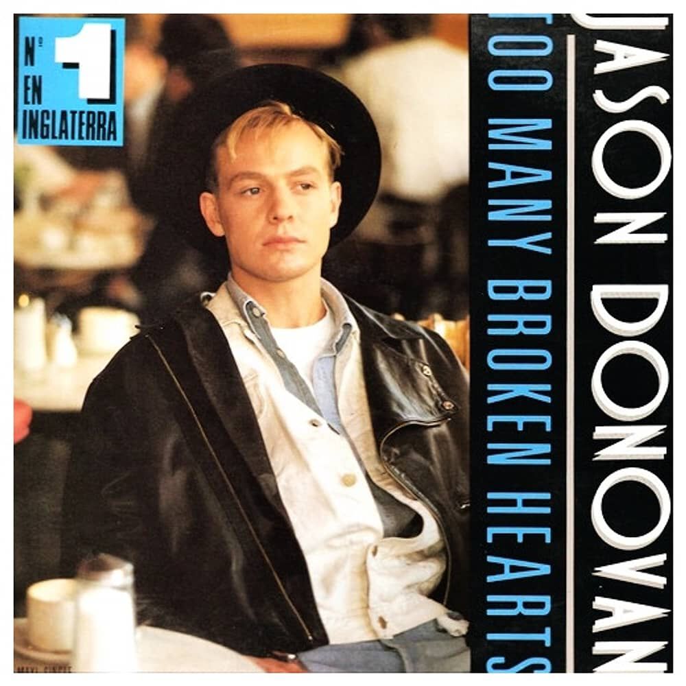 Jason Donovan - Too Many Broken Hearts | 12" Maxi Single Usado image number 0.0