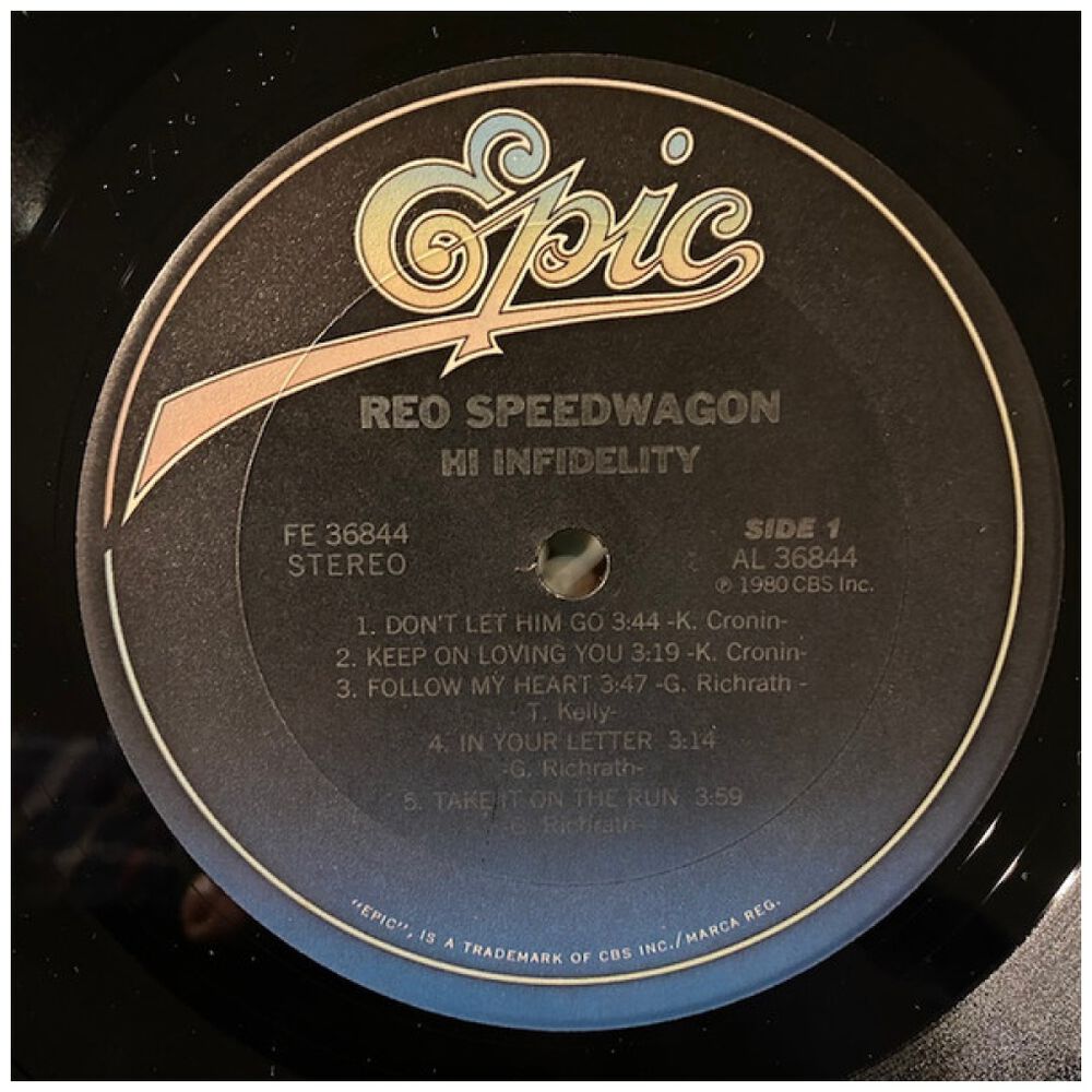 Reo Speedwagon - Hi Infidelity | Vinilo Usado image number 5.0