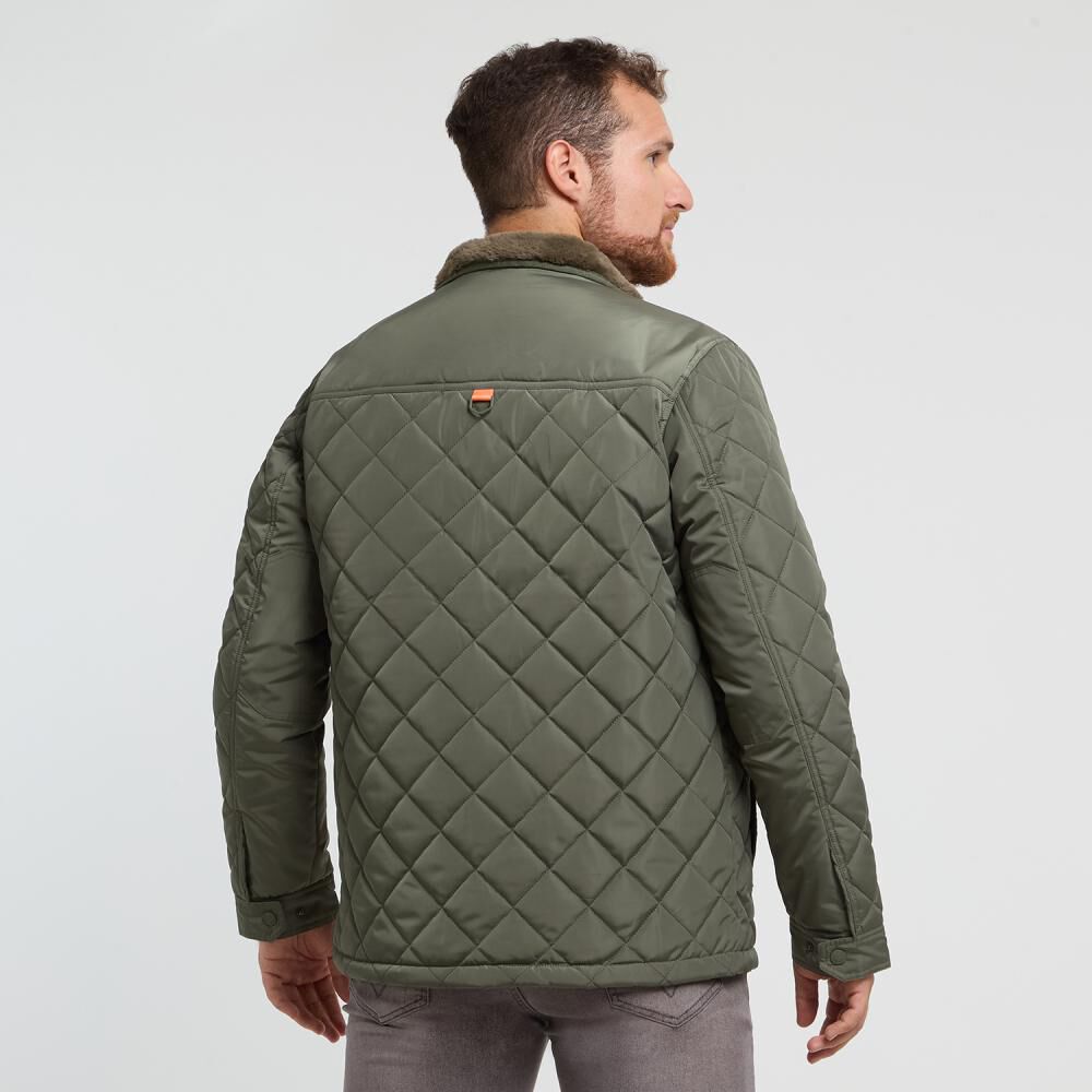 Parka Lisa Slim Cuello Alto Hombre Peroe image number 3.0