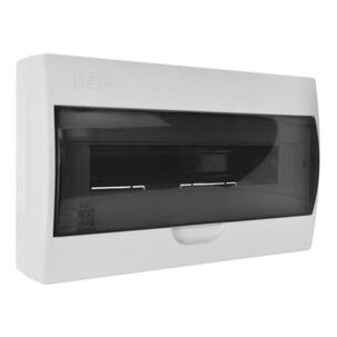 Tablero Sobrepuesto Pvc Lexo 18 Polos Tapa Color Humo Lwsd18