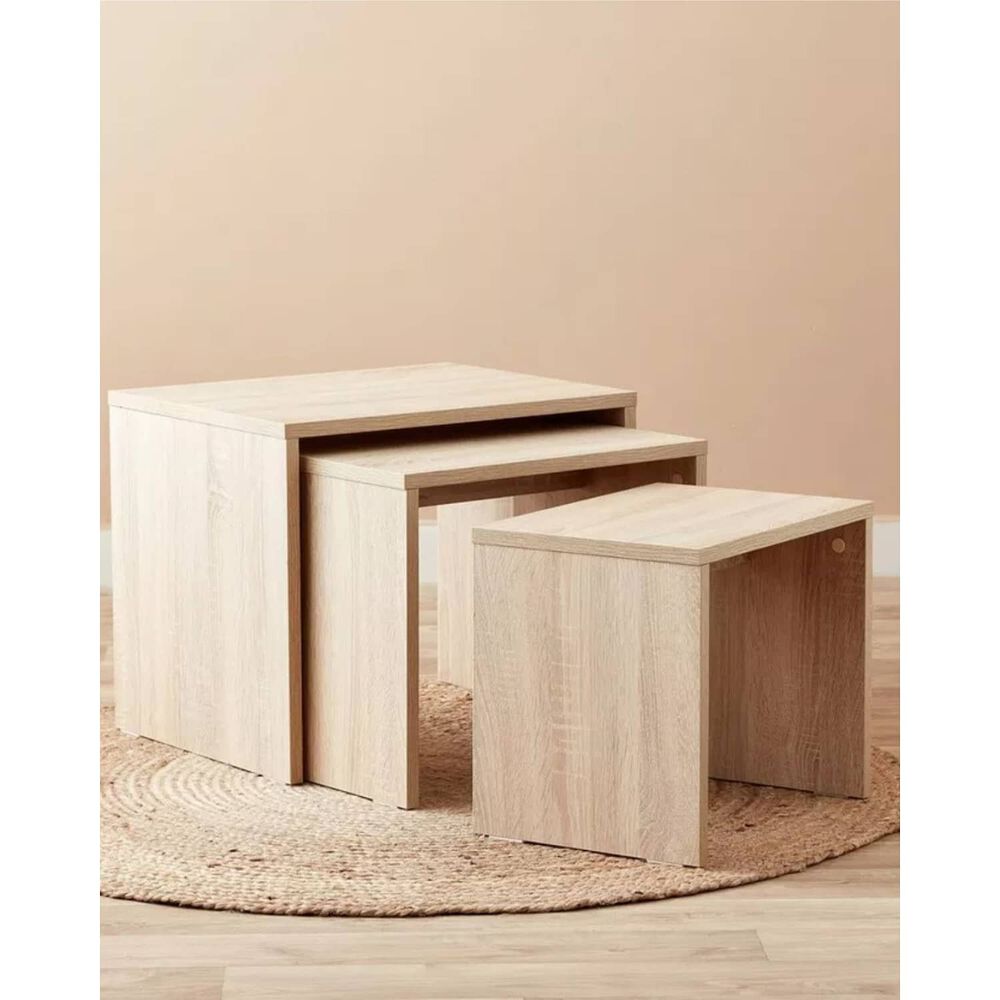 Set 3 Mesas De Centro Minimalistas image number 3.0